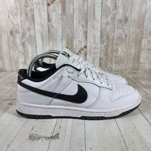 Nike Dunk Low Panda Womens 8.5 White Black Sneakers DD1503-113 Streetwear Shoes